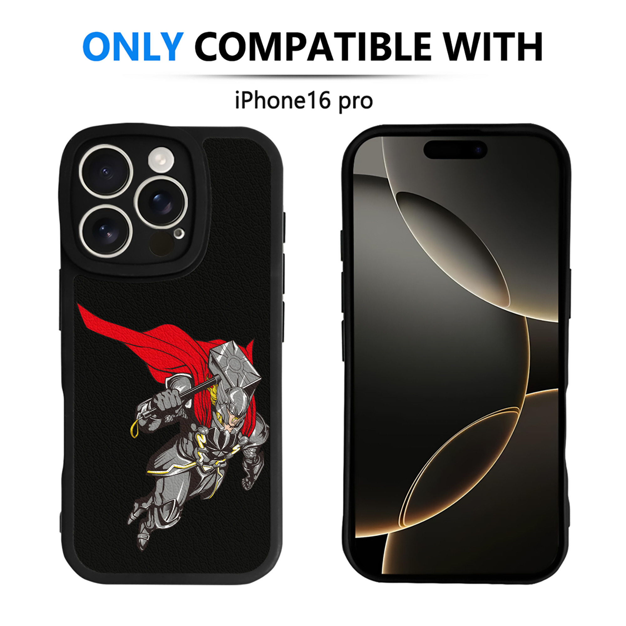 （画像用） アベンジャーズ The Avengers 【iPhone 16シリーズ対応】シリコンスマホケース（レザー調） 材質：シリコン